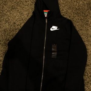 Zip-up hoodie